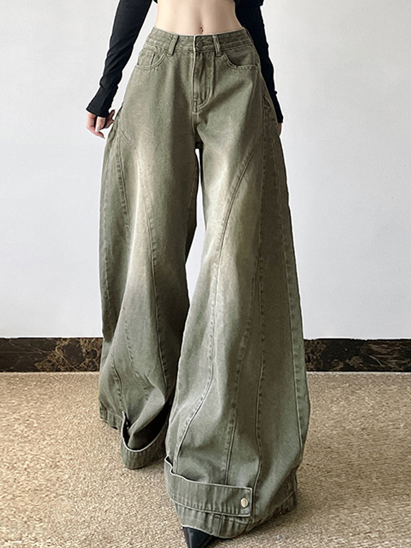 Vaqueros boyfriend lavados con diseño elegante-2