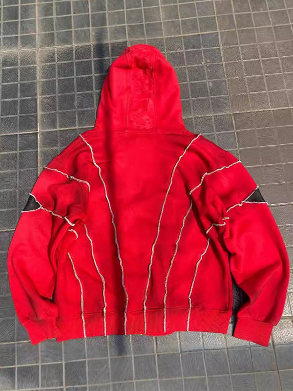 Sudadera con capucha extragrande personalizada para hombre-2
