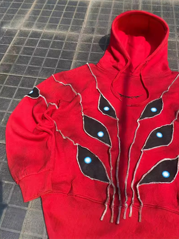 Sudadera con capucha extragrande personalizada para hombre-1