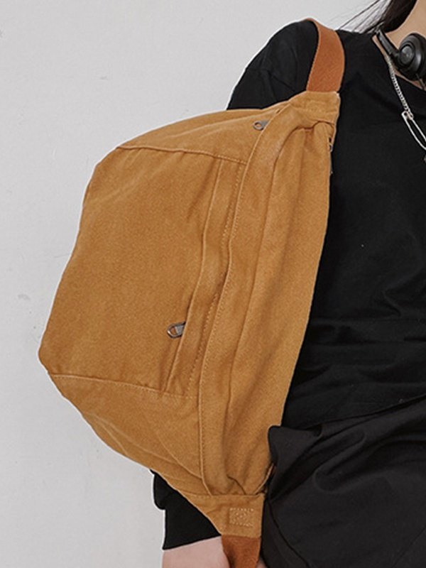 Bolso bandolera vintage con capacidad de lavado-2
