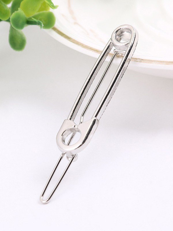 Pinza para el pelo con pasador de seguridad de 1 pieza-3