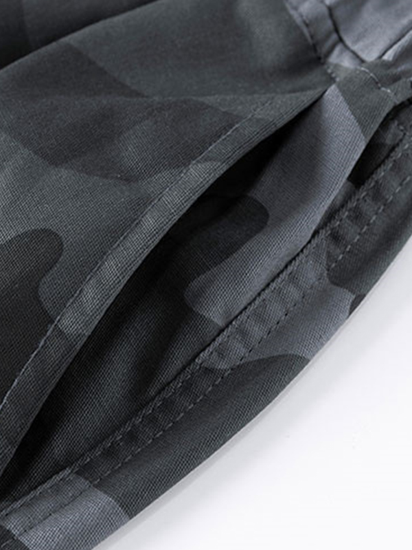 Pantalones cortos de trabajo informales de camuflaje para hombre-8