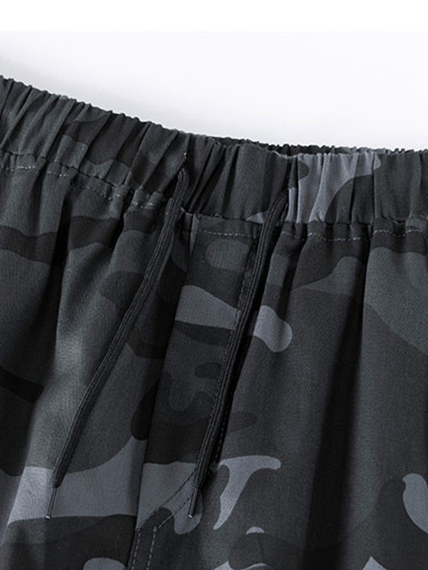 Pantalones cortos de trabajo informales de camuflaje para hombre-6